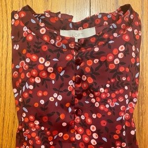 LOFT Career Blouse Size Small